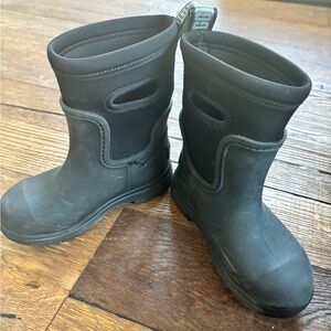 UGG Black Kids Rain & Snow Boots
